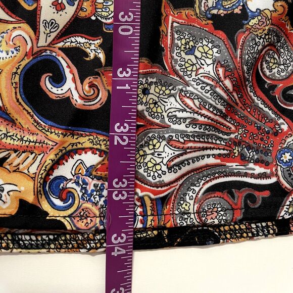 ‼️SOLD‼️SHEIN Vacay Black Paisley Halter Tie-Neck Dress - Picture 9 of 9